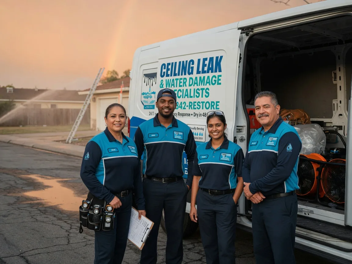 Ceiling Leak Cleanup company in Santa Barbara, CA